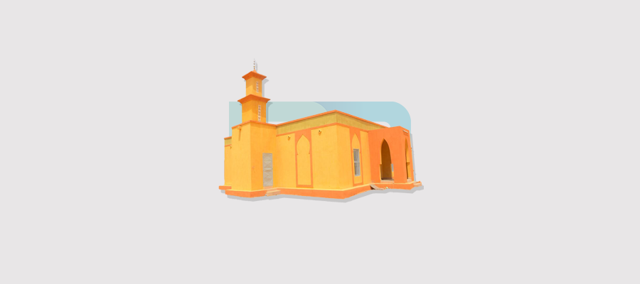 مسجد 80 متر مربع